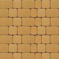  Тротуарная плитка Инсбрук Альт 40 мм Желтый: внешний вид