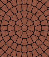  Тротуарная плитка Выбор Классико Б.2.КО.6 Гранит 60 мм Красный: внешний вид